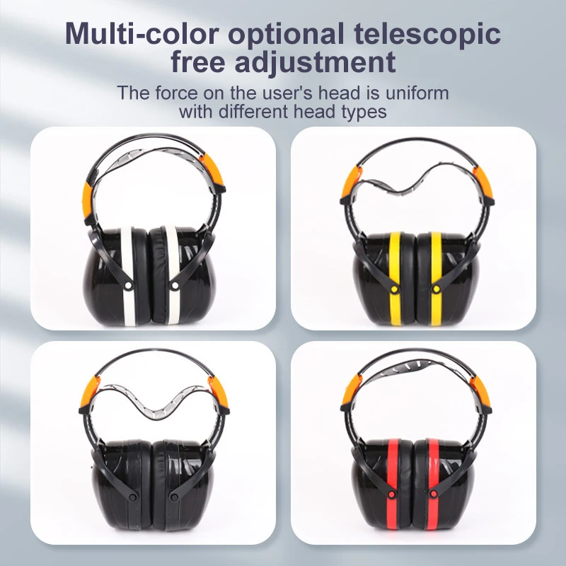 Noise Reduction Safety Ear Muffs, Hearing Protection Earmuffs, NRR 30dB Noise Sound Protection Headphones for Shooting