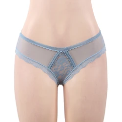 Customized Super Delicate Sheer Lace Women Sexy Brief Panties Bottom