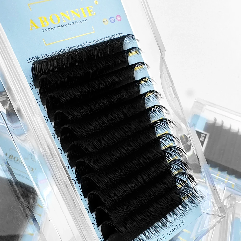 Lashes Supplier 0.05 0.07 0.10 0.15 0.20 J B C D CC DD M Curl Volume Lash Individual Extension Eyelash Extension Natural Long