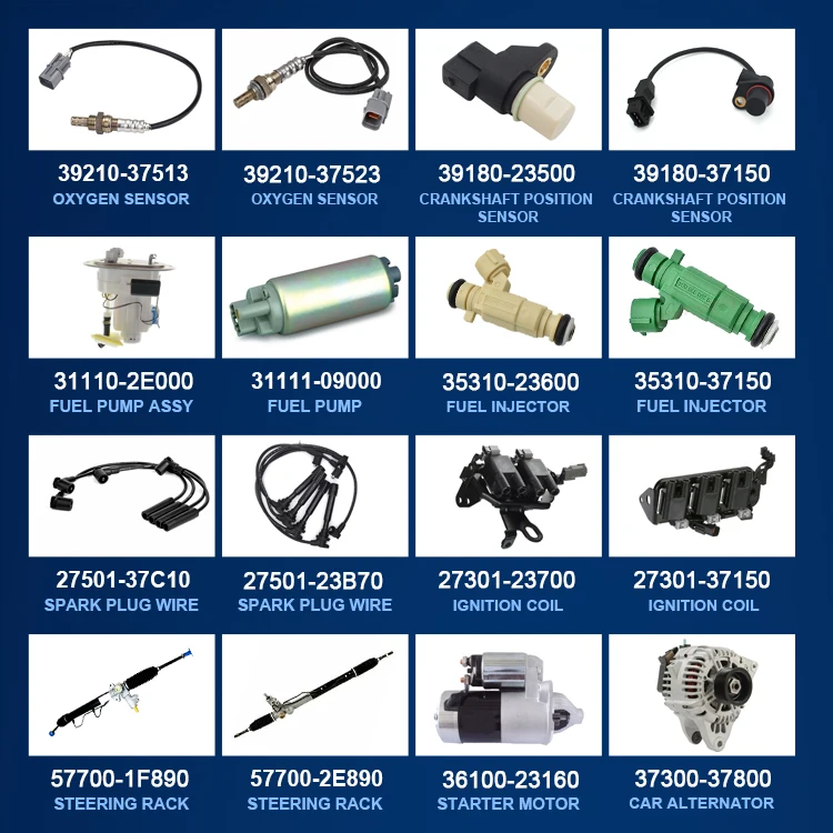 Diesel Pistons Ring Set Engine Car Piston For  Hyundai H100 D4BB Azera Accent 1.6 1.3 Atos D4AF Terracan D4BH Santa Fe Sonata H1