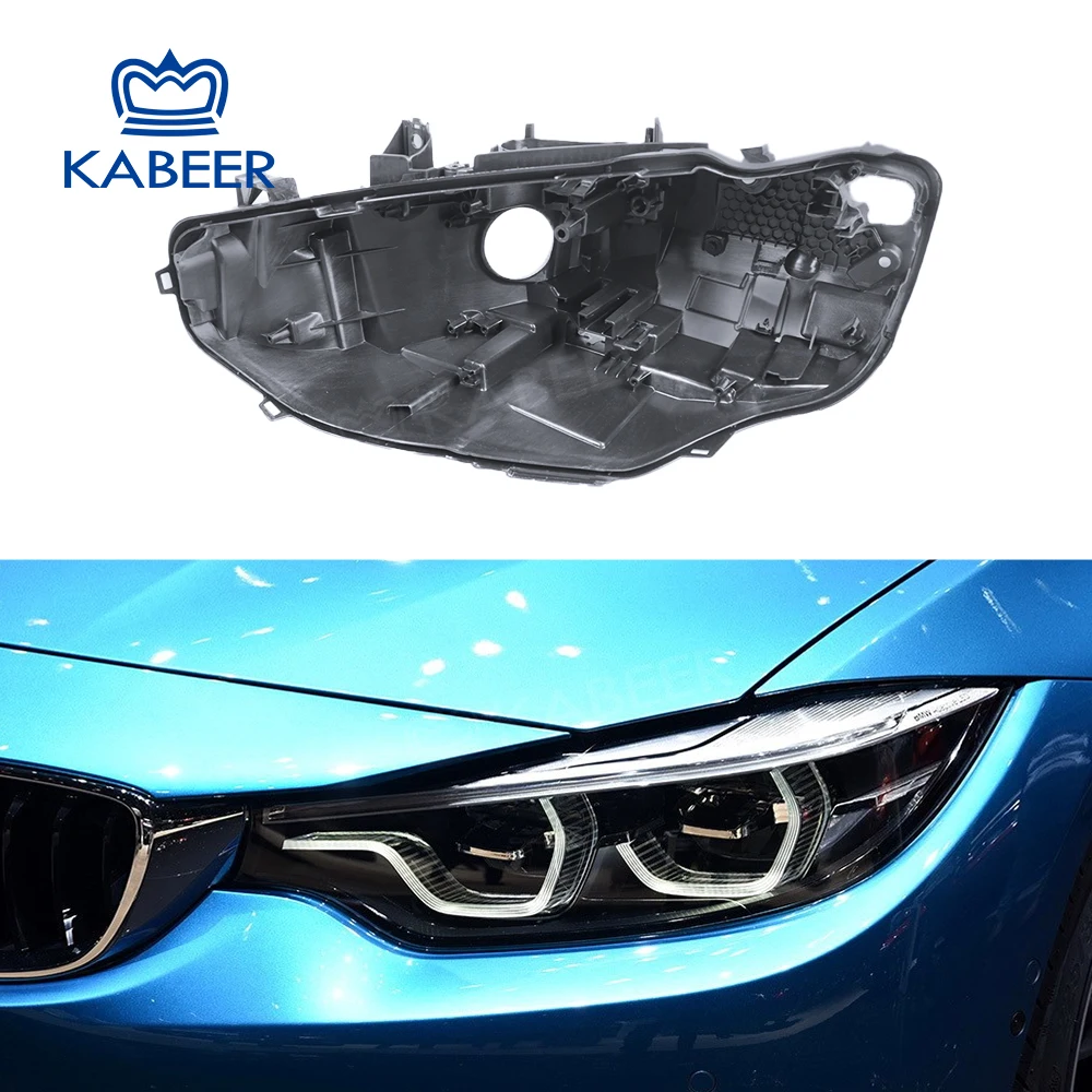 Headlight housing for BMW 4 Series F32 2016-2018 High Configuration Headlight base bracket replacement Lamp Light Cover