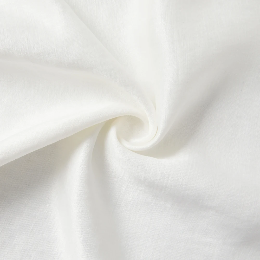 Wholesale  68% hemp 32% Silk hemp silk blended fabric for clothing for pillow case home textile