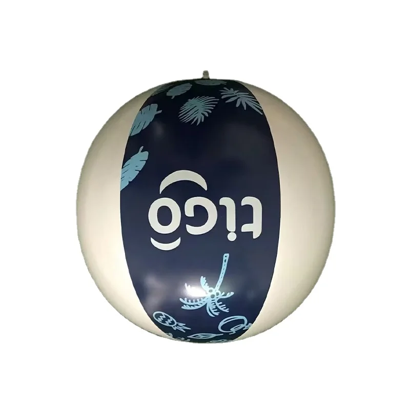 production of various sizes of PVC advertising balls/full color printed beach balls/colorful inflatable beach balls