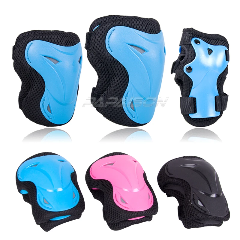 Protective Pads 6 Pcs Safety Protection Skating Bicycle Set Hot Sale New Product  Fox Skate Knee Elbow Wrist Palm