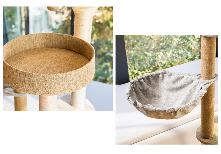 Best Selling Wholesale Small Batch Order Luxury Cat Climbing Tree Fun Cat Climbing Frame