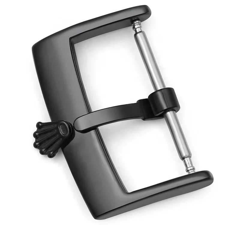 Rollex watch replacement 12 14 16 18 20 mm watch clasp for leather strap polish 316 L stainless steel watch buckle