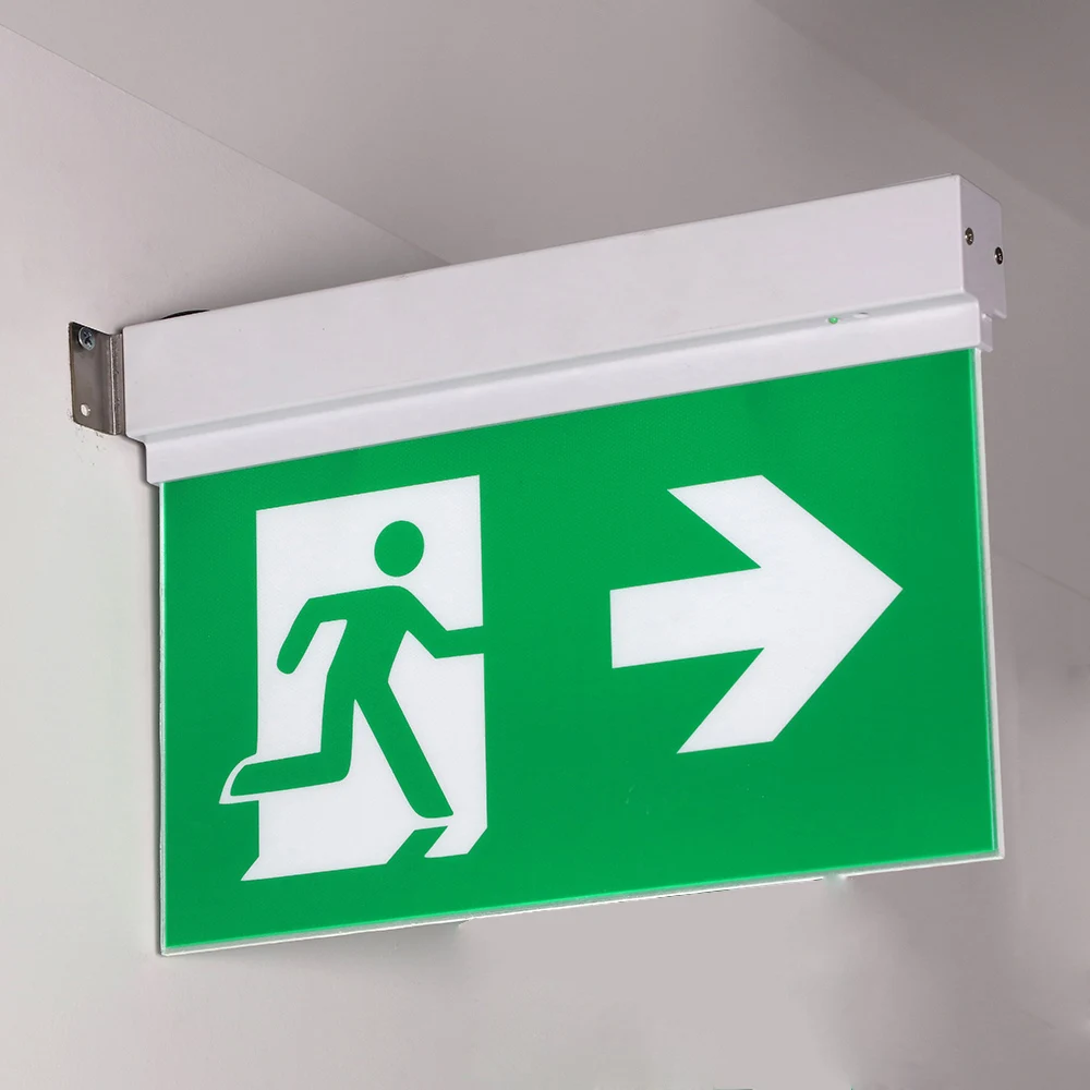 Hanging Rechargeable LED Exit Light Emergency Exit Sign Light