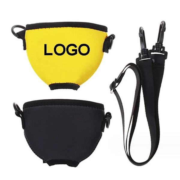 SCPKH014 Wine Glass Insulator Neoprene Sleeve with Adjustable Neck Strap Drink Holder Wine Glass Insulator