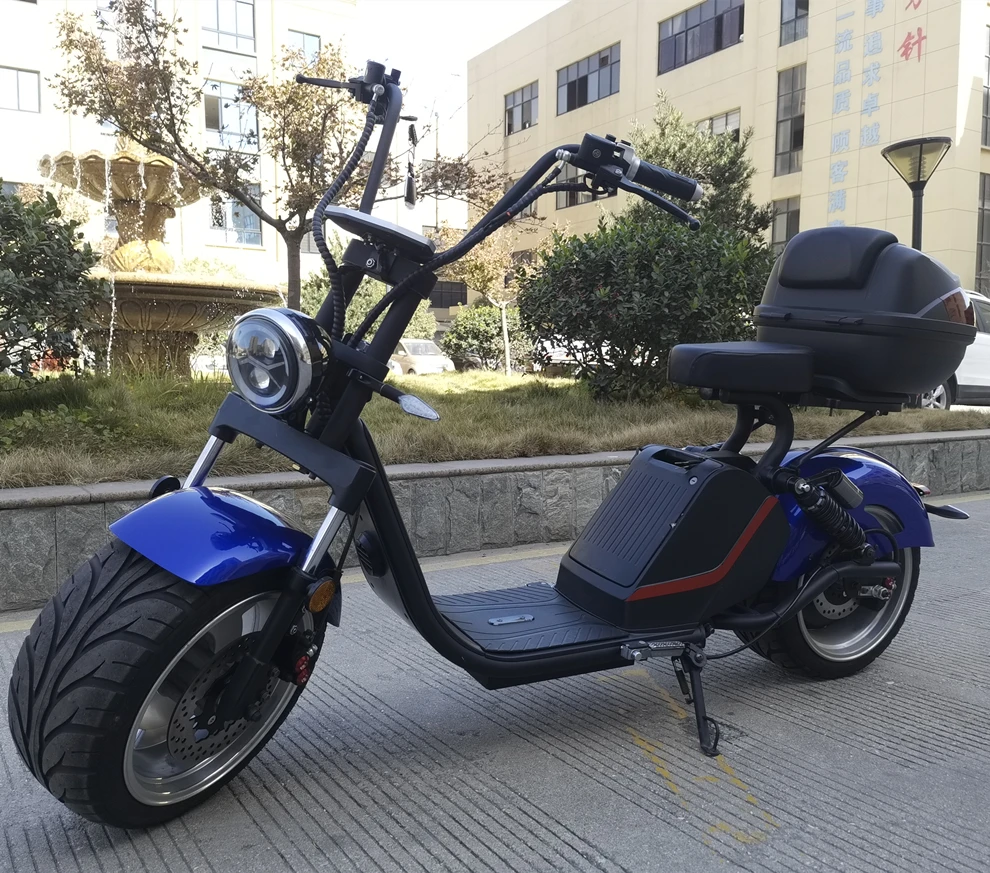 Emark Eec Coc Европейский склад модель Luqi HL3.0 Электрический скутер Citycoco