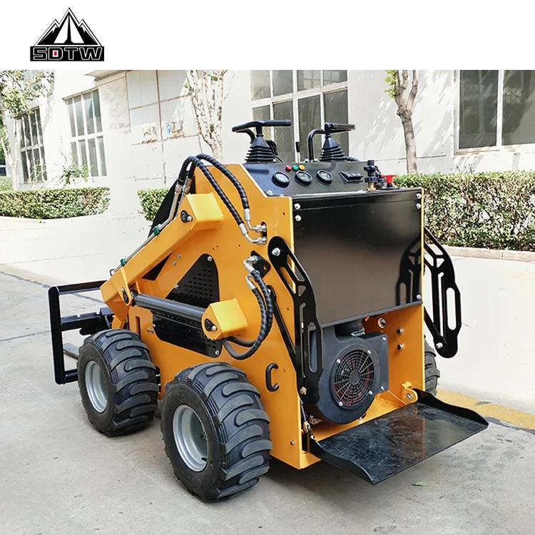 New model mini loader skid steer Chinese suppliers TW480 1200KG skid steer loader Hydraulic Skid Steer Loader For Sale