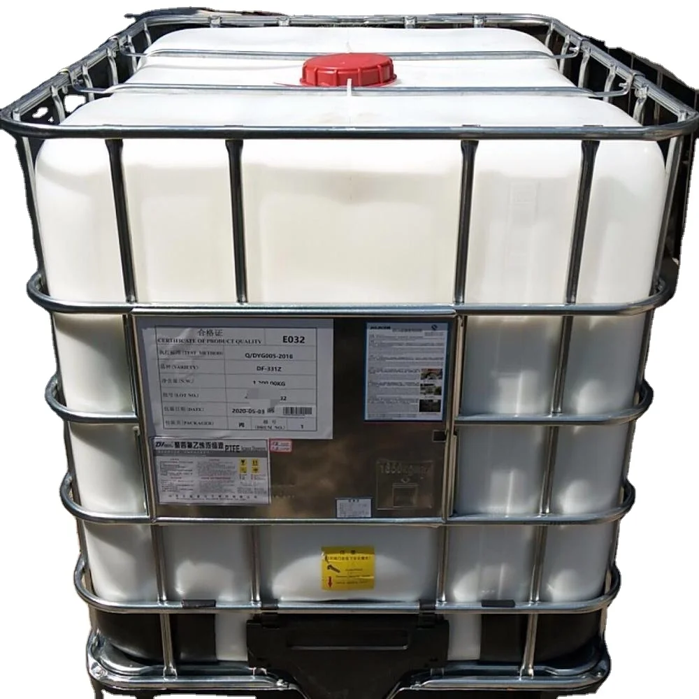 Защита окружающей среды Покрытие ПТФЭ жидкость ПТФЭ дисперсия эмульсия DF301 для антипригарного покрытия