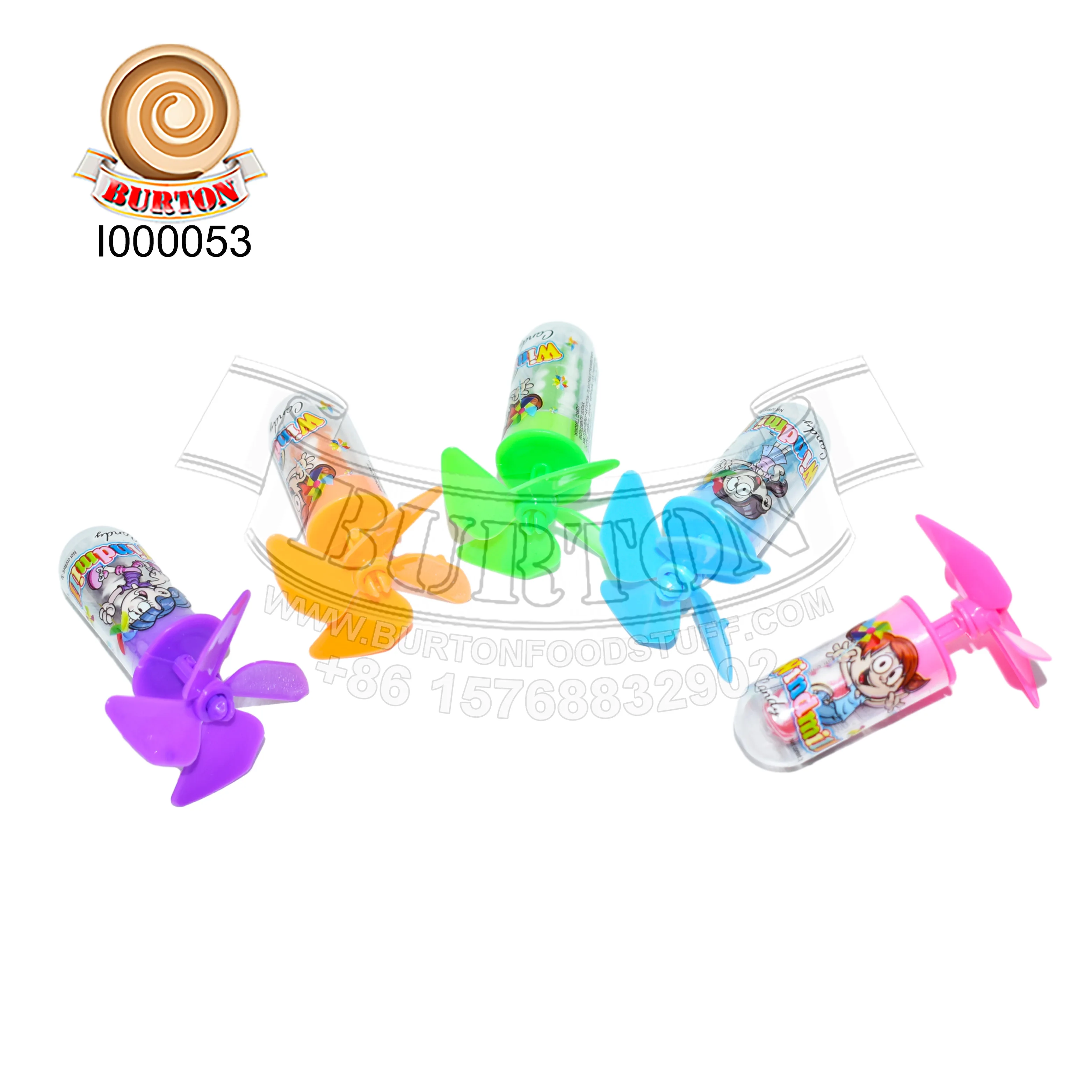 New product halal colourful sweet blowing wind leaf hard candy with colorful fruit flavor toy candy