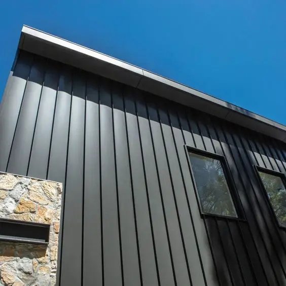 Metal PVDF wall Panel exterior Metal Wall House Cladding Aluminum Perforated Panel Facade