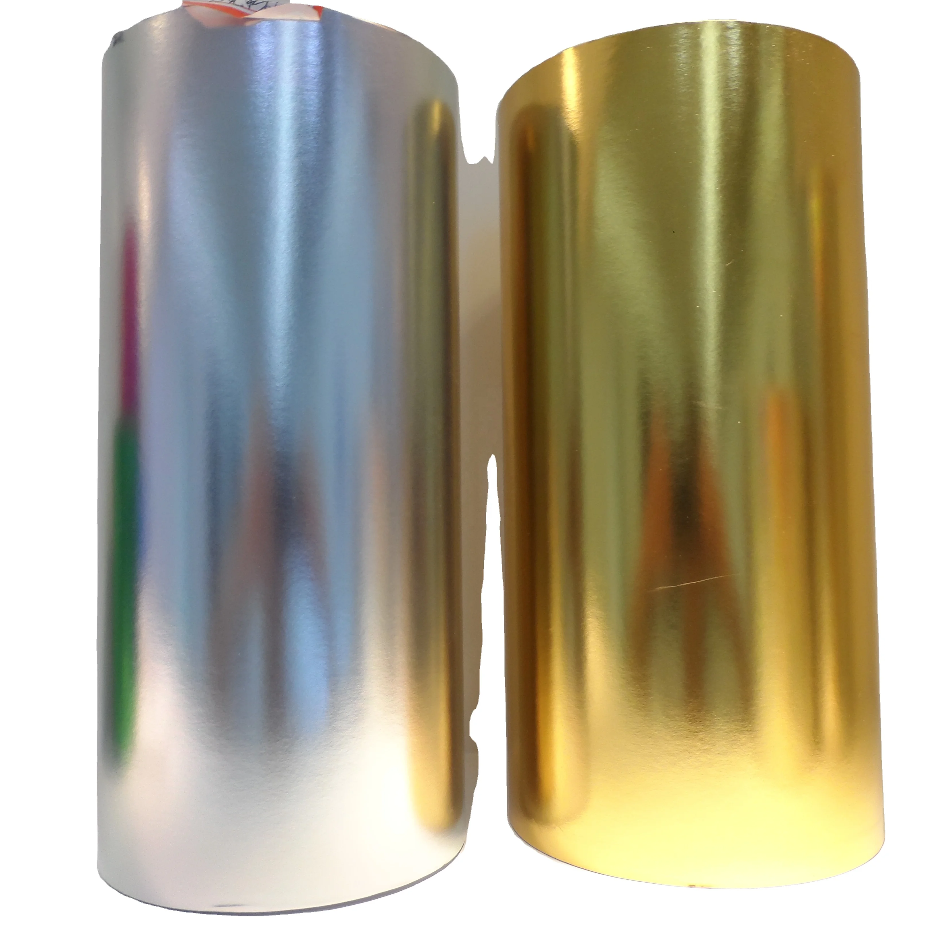 Metallic paper and  68gsm wet strength Vacuum Metallized paper for beer label