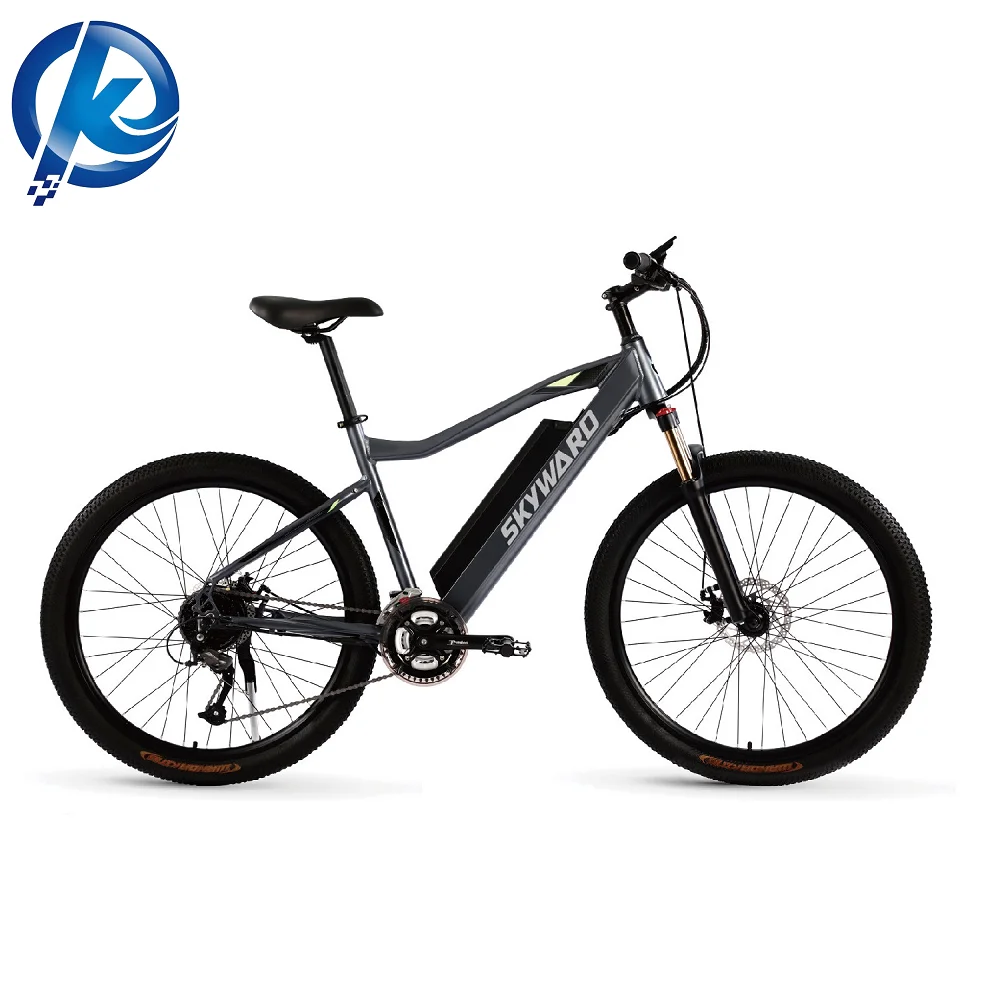 Fat Tire Electric Mountain Bike Bafang Full Suspension MTB 29 Inch 250w 48v Alloy Frame Hydraulic Disc Brake 9 Speed