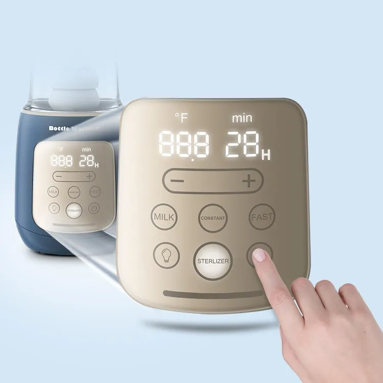 Portable 4 In 1 Electric Touch Control 24H Constant Temperature Single Baby Bottle Warmer Milk Heater