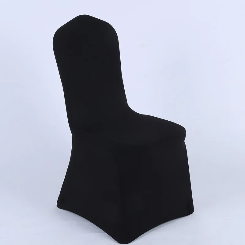 Wholesale Factory Direct White Elegant Banquet Chair Slipcover Wedding Decoration Chair Cover