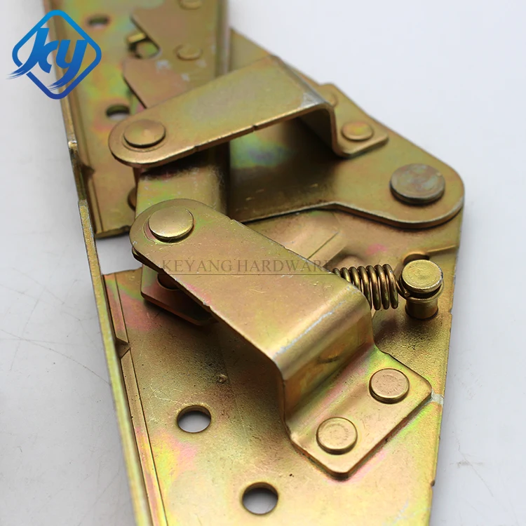 Functional Hinges Metal Click Clack Futon Sofa Cum Bed Mechanism