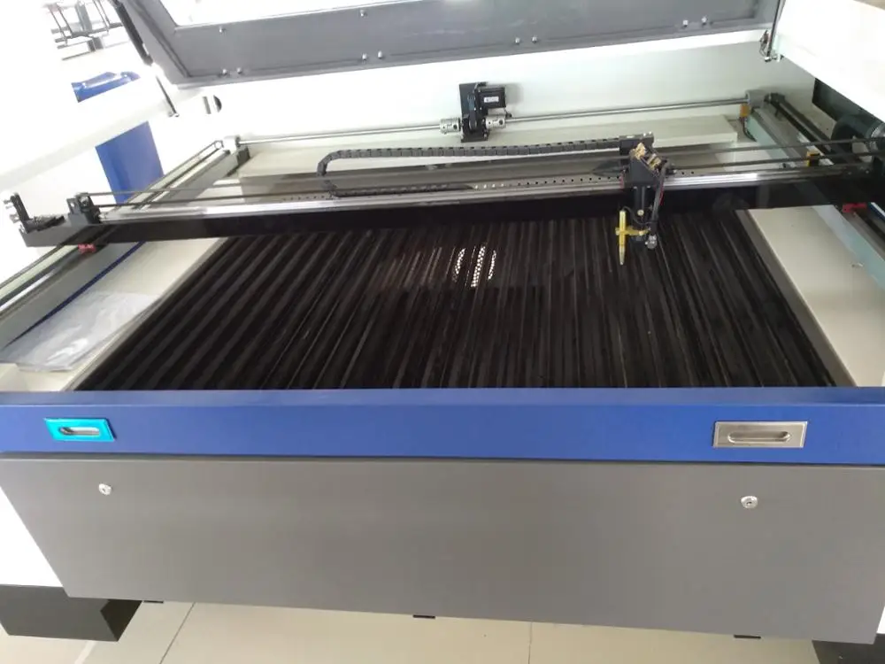 LC1390N Red Sun Laser tube double heads acrylic sponge CO2 laser cutting machine wood carving machine