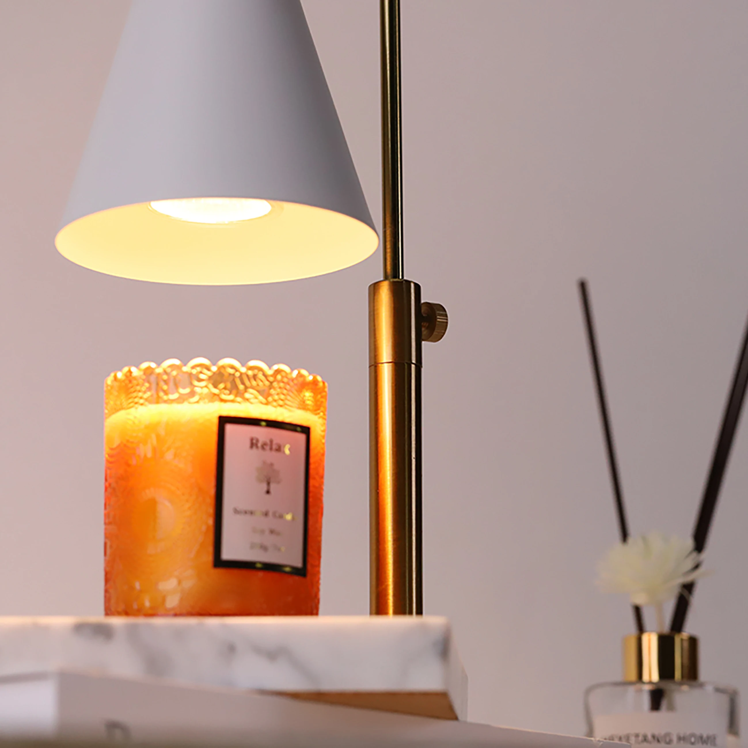 Hot candle Warmer lamp incense GU10 Wax Melt Burner New Year gift aromatherapy lamp Home decor night light