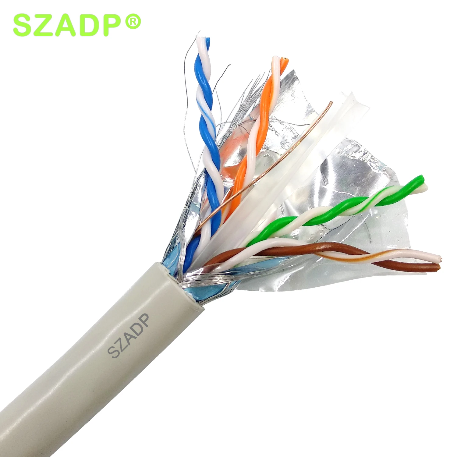 SZADP Cat6 SFTP lan кабель плетеный