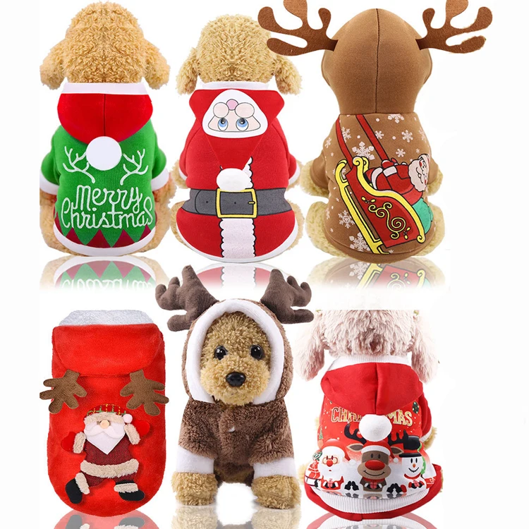 Wholesale Cheap Holiday Pet Apparel Dog Christmas Outfits Clothes