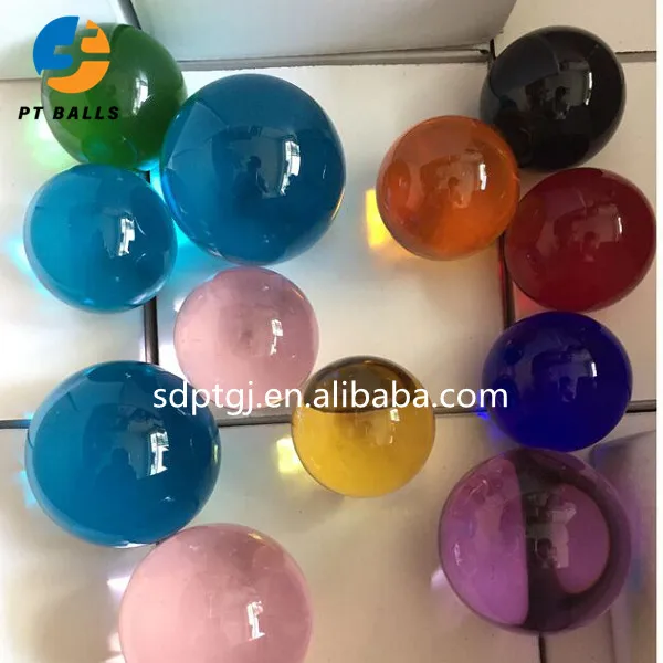 Clear glass ball 250mm 260mm 400mm large decorative crystal ball
