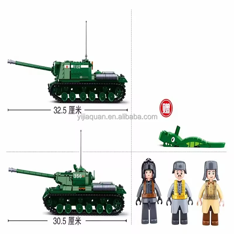 WANGE Building Block Toys Military Models 4001-5006 J-15 Combat Aircraft Army Construction Kits Compatible With Leading Brands