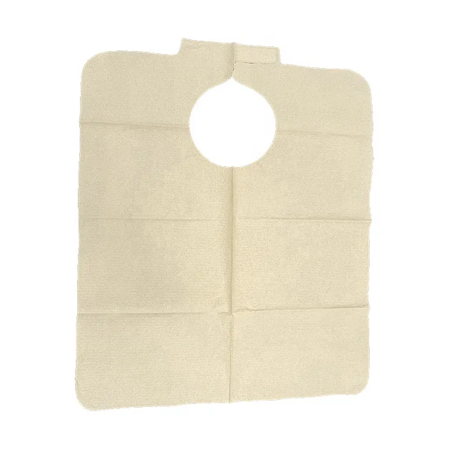 Hot sale waterproof disposable apron /bibs for dental/examination