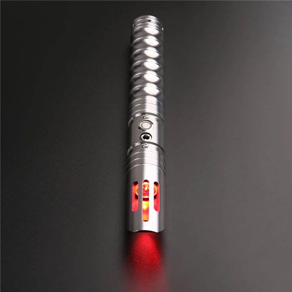 TXQSABER E09 Metal Hilt Light saber Force  10 set Soundfonts Cosplay  Dueling Saber Volume Adjustment  LED Toys Kylo Ren