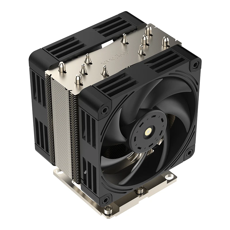 LGA3647 Square 4U Radiator Heat Pipe Active CPU Money Leopard Desktop Host Silent Tower Dual Fans