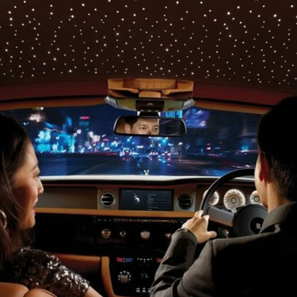 Car Led Star Night Lights Car Rgb Interior Ambient Usb Decorative Lights Wireless Remote Music Control Car Foot Light