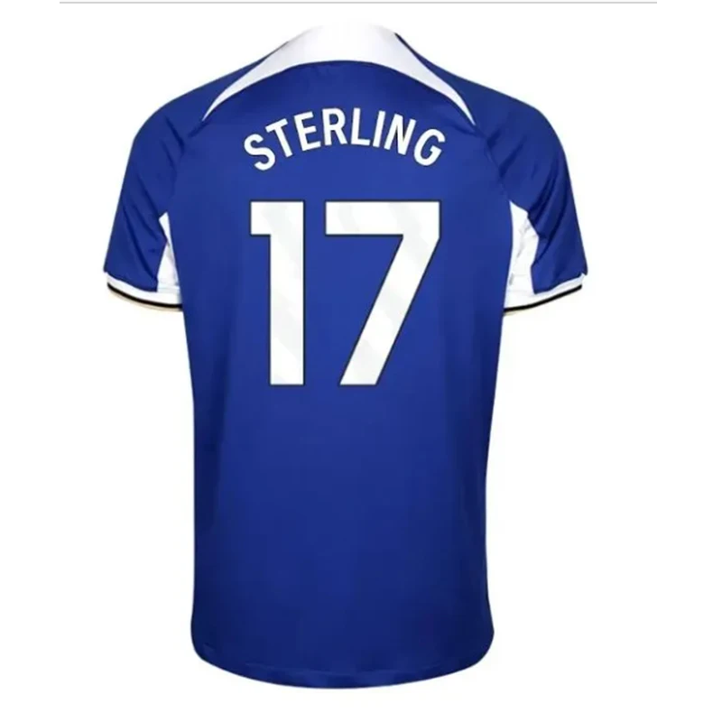 24 25 Nkunku Jackson CFC Soccer Jerseys Disasi 2023 2024 2025 Enzo Fernandez JAMES STERLING Cucurella Chukwuemeka Football Shirt