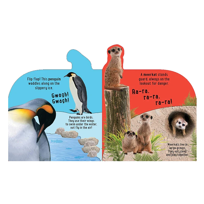 ULi YYS005 Factory Custom Book Wholesales OEM 10 Pushing Buttons Music Audio Sound Book For Children