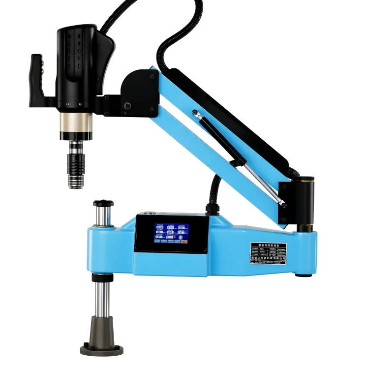 M3-M16 Hot CNC Automatic Flexible Arm Nut Screw Servo Electric Tapping Machine for Pipe Metal Thread Drilling Machine