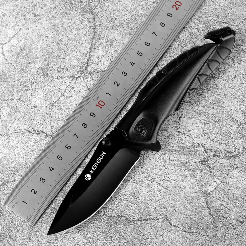 Portable Outdoor Camping Survival Multi-Tool Pocket Folding Knife with Steel and Aluminum Blade for Hunting