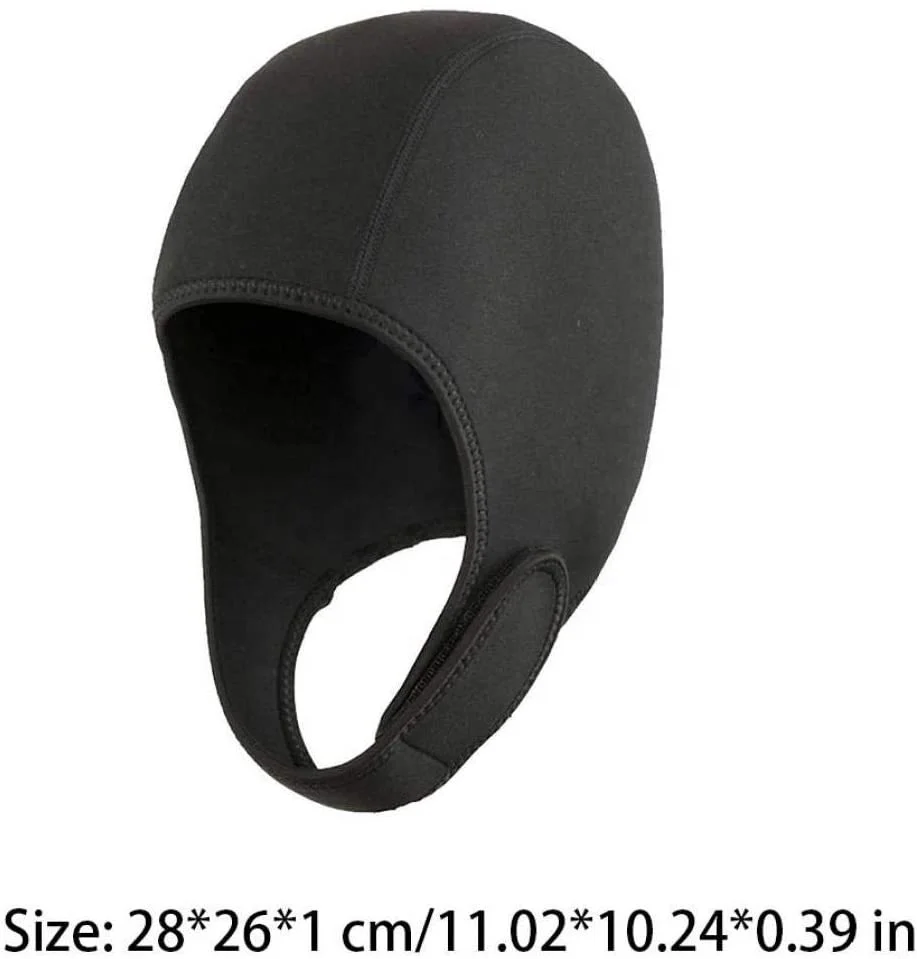 Professional waterproof customized size wet suit head cover neoprene  swim hat diving surfing hood