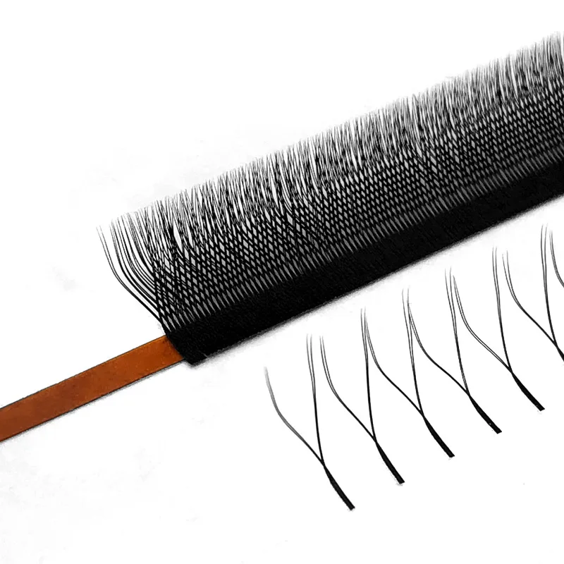 Volume Lash Extensions Supplies Dark Matte Cashmere Lash Trays Fluffy Cashmere 0.07 Eyelash Extensions