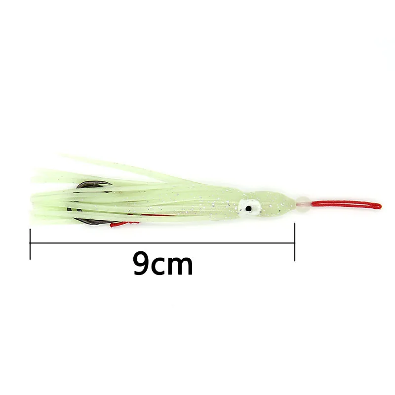 Amazon Hot Sale Sea Fishing Metal Jig Hooks Double Assist Slow Jigging Hook With Octopus lure