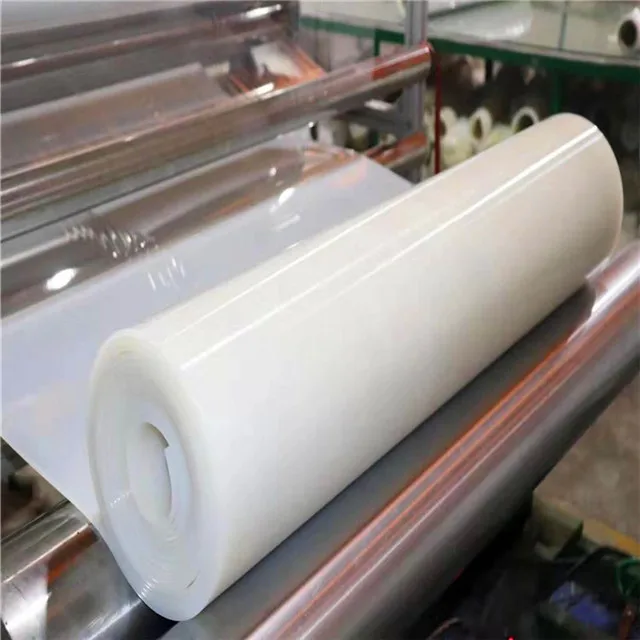 Width 1m 1.2m 1.5m nature colour heat resist silicone rubber sheet