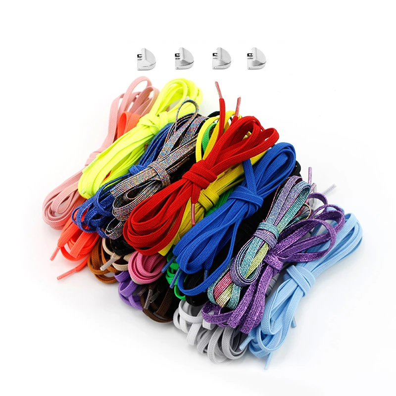 New Arrival Basic Style Fashion Sports Elastic Safety Environmental Protection Lazy Nylon Shoelace
