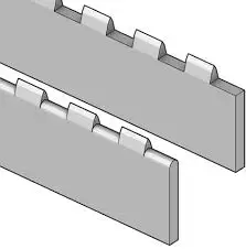
Wholesale Die Cutting Steel Perforating Rule Durable Using Low Price Die Steel Rule Cutting 