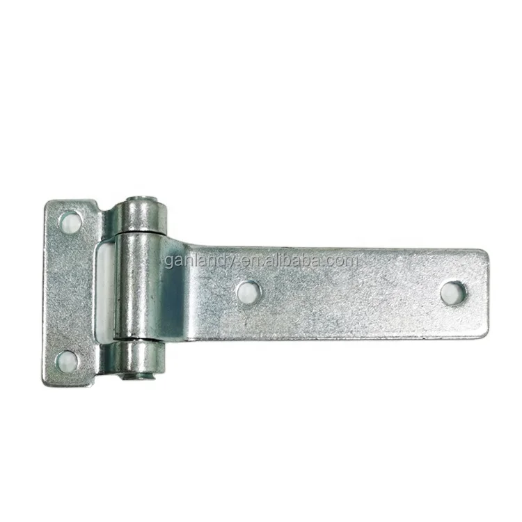 GL-13125 Trailer Truck RV Rear Door Hardware Zinc Plated T Strap Trailer Door Hinge