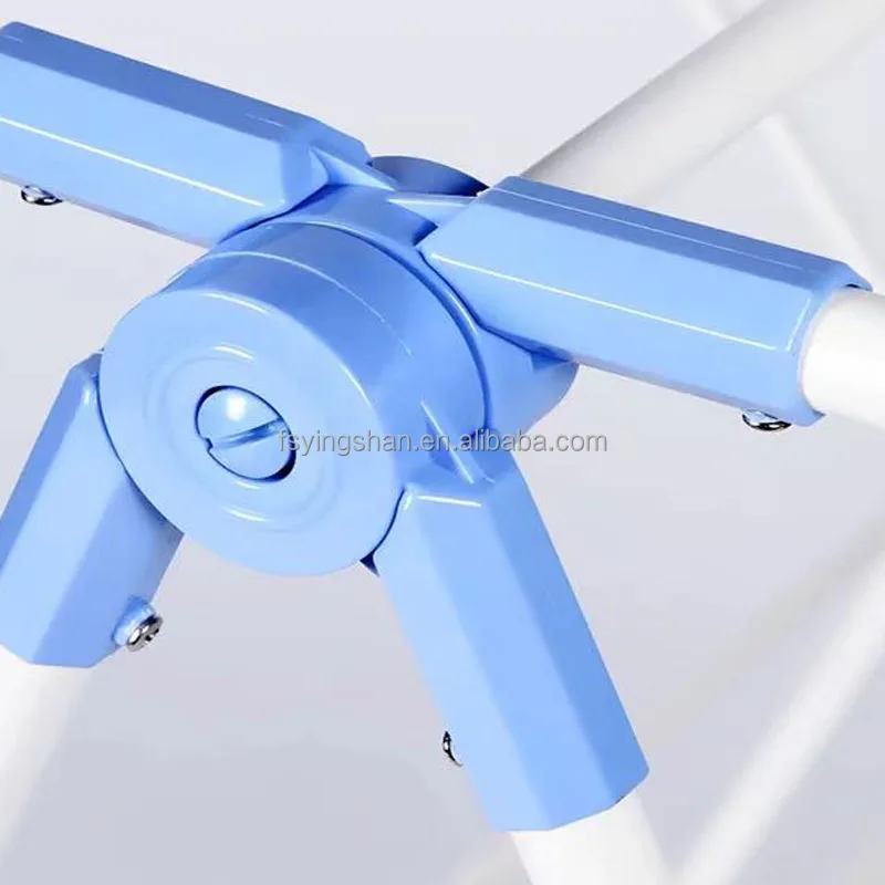 Wall Mounted Double-Tier Metal Clothes Dryer Easy Retractable Iron Laundry Rack Home Space-Saving Foldable Design Cleaning