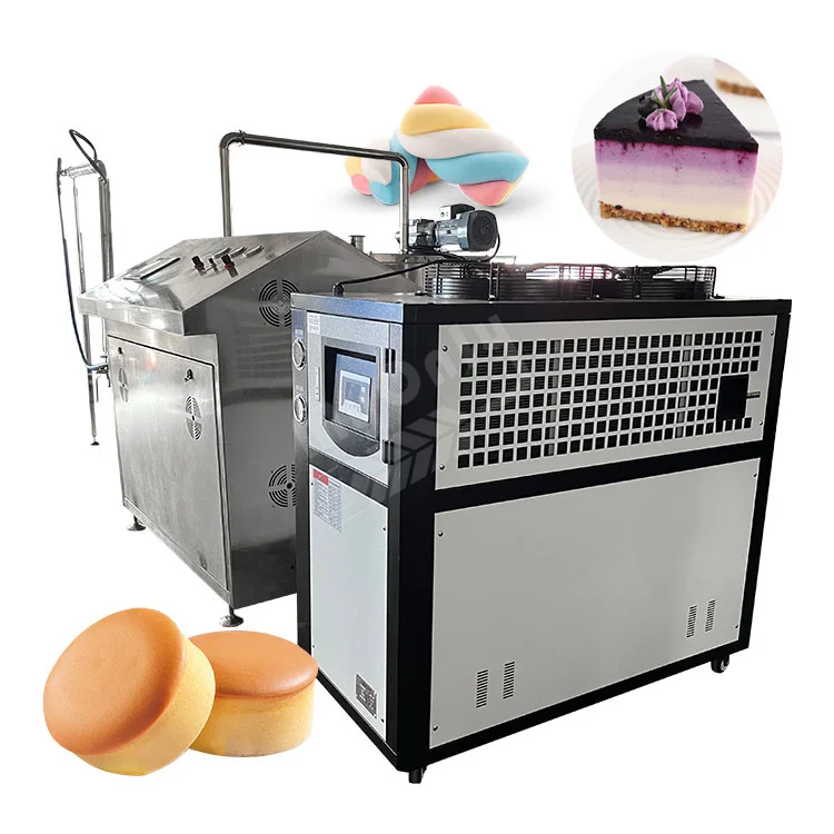 MY Marshmallow Continuous Aeration Cake Aerating Mixer Automatic Whipping Cream Machine