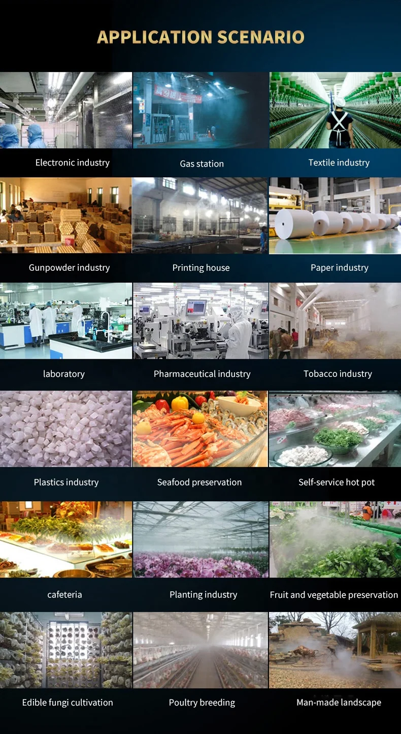 Air commercial Humidifiers 18kg/h  ultrasonic Humidifier Auto Control commercial fog maker machine