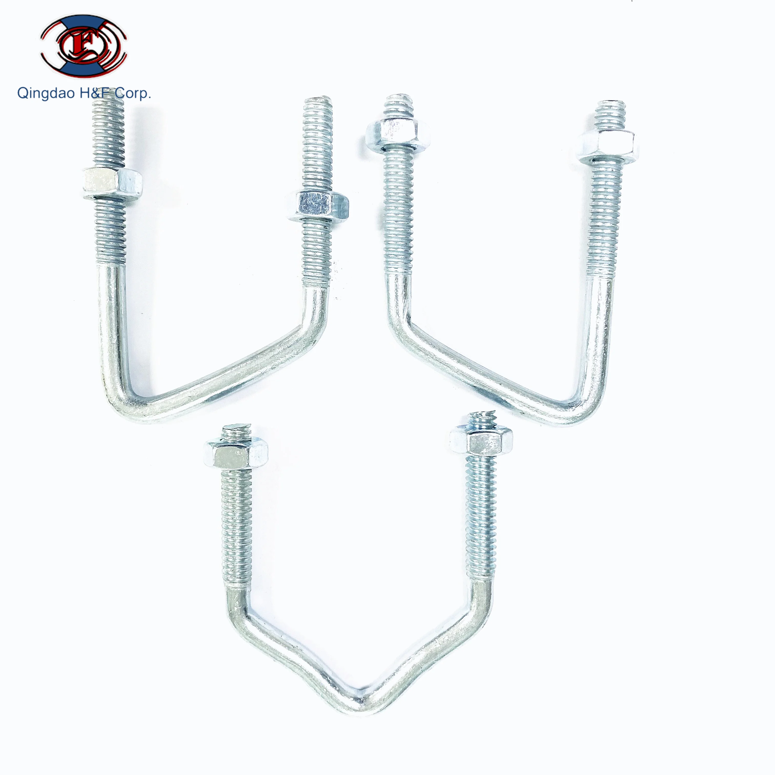 M3 M4 M5 M6 M8 болт прицепа A2 квадратный U-образный из нержавеющей стали для крыши трубы