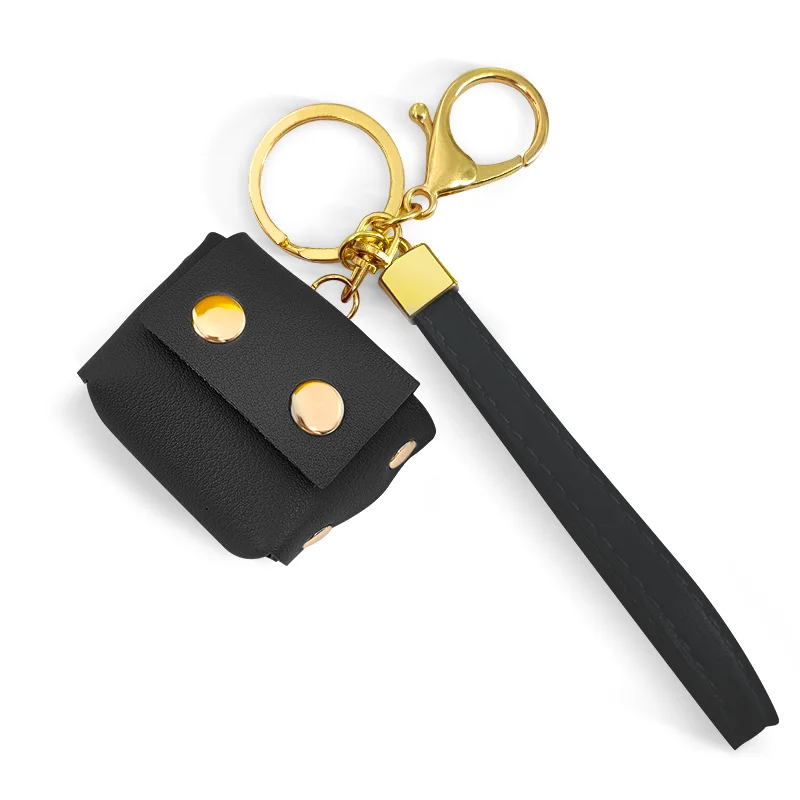 2022 new design mini tassel keychain bag protective key case cover