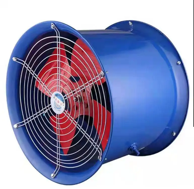 Extractor Portable Smoke Exhaust High Temperature Manufacturer Axial Fan