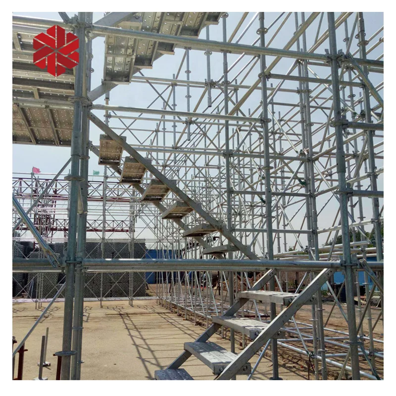 NX steel ringlock scaffolding for slab construction price list cad files pin lock ringlock scaffolding ledger
